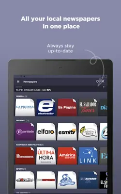 Periódicos Salvadoreños android App screenshot 5