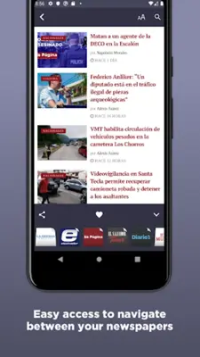 Periódicos Salvadoreños android App screenshot 6